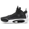 Air 34 BG 'Eclipse' (Unisex) Schwarze / Schwarz-Metallic-Silber Kinder-Basketballschuhe BQ3384 001