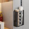 Wall Mounted Magnetic Disposable Cup Holder Large Capacity Paper Cup Organizer  Refrigerator