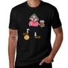 Andy Capp Rot Weiß Fußballtrikot T-Shirt Einfach Lässig Kurzarm Baumwoll-T-Shirt