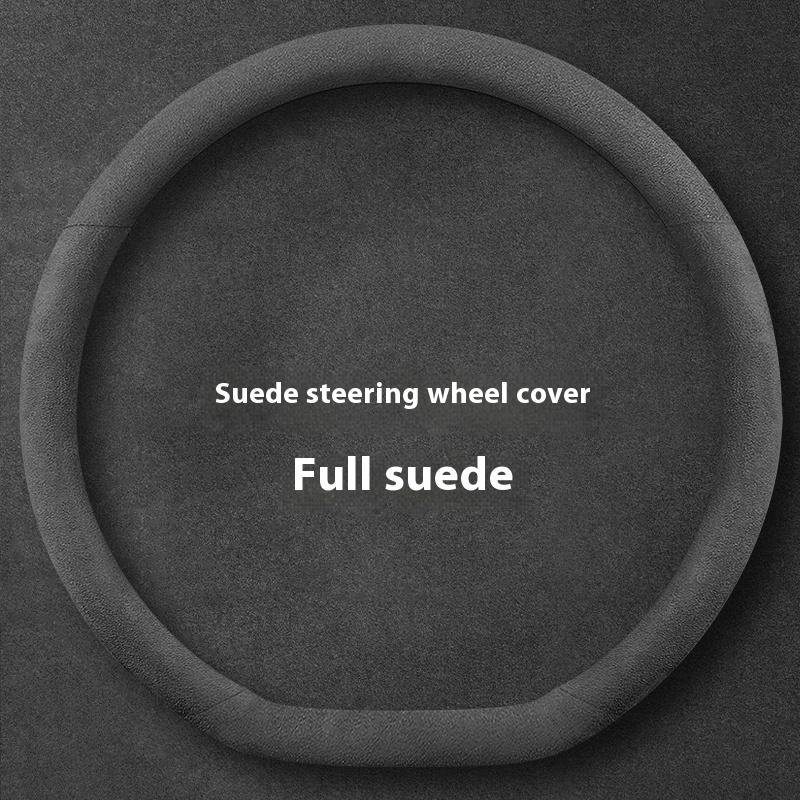 Suitable for Chevrolet Ultra-Thin Breathable Suede Steering Wheel Cover HTHAS34 Suitable for Celze Spark Captiva Orlando Lacetti Equin