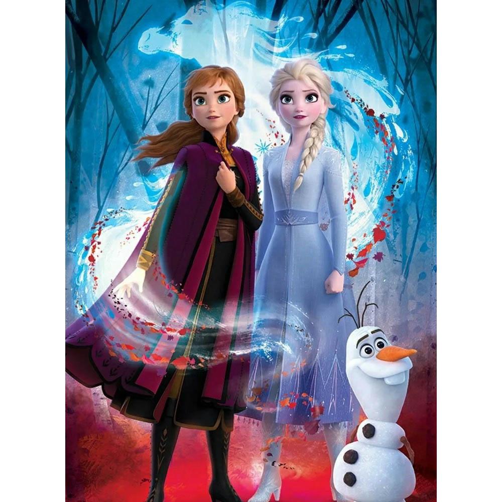 Elsa Disney Princess Diamond Painting Cross Stitch Puzzle Mosaic Embroidery Home Decor 5D DIY Art New Arrivals Artificial Drill