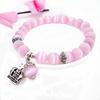 Korean Cat's Eye Stone Bracelet, Crown Pendant, Student Crystal Bracelet, Jewelry Bracelet, Bracelet, Niche Korea