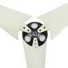 Windkraftanlage Rotorblätter 1 Stück 550mm Einfach zu installieren Einfach zu bedienen GFK Leicht Geringes Anlaufmoment Stabil Weiß