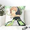 Bl Manga D-Dramatical Murder Pillow Case Cotton Linen Fabric Square Zipper Pillowcase Home Decorative Living Room