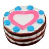 Realistic Shaped Heart Cake Toy Slow Rebound Stress Relief Craft Gift Children