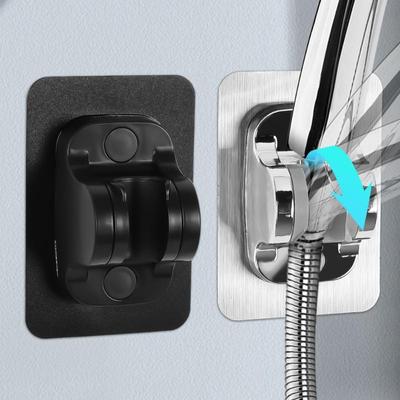 Duschhalter, selbstklebender Wandbefestigungsclip, multifunktionale Badezimmer-Aufbewahrungshalterung