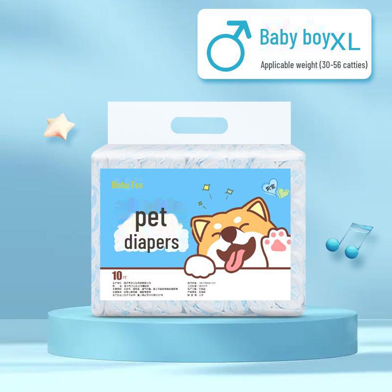 Teddy Dog Diapers: Female Puppy Menstrual Pants