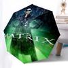 1pc Matrix Revolutions: Neo's Vision Umbrella with Plastic Handle,Suitable for All Seasons Travel Outdoor Multi-functional UmbrellaDCS018
