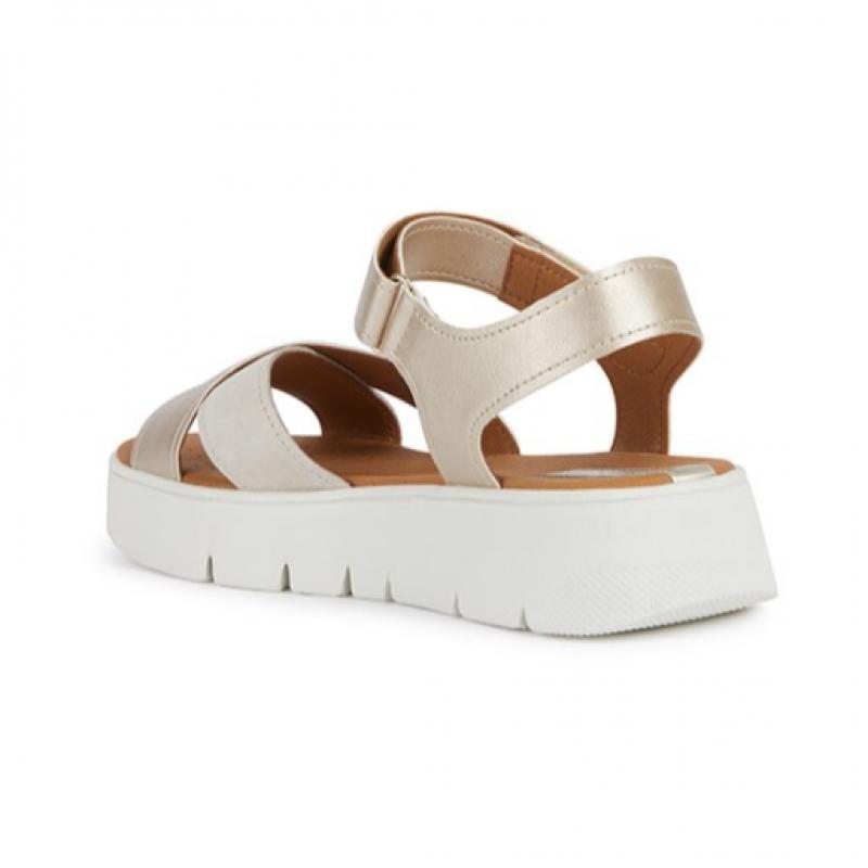 Geox Women S Sandal Gold w1d5Scc4m81