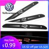 2026 Heiß für Volkswagen VW Carbon Auto Hinten Hohe Bremsleuchte Lampe Marke Aufkleber Pad für Volkswagen VW Neue R-Line Logo GTI Golf Je
