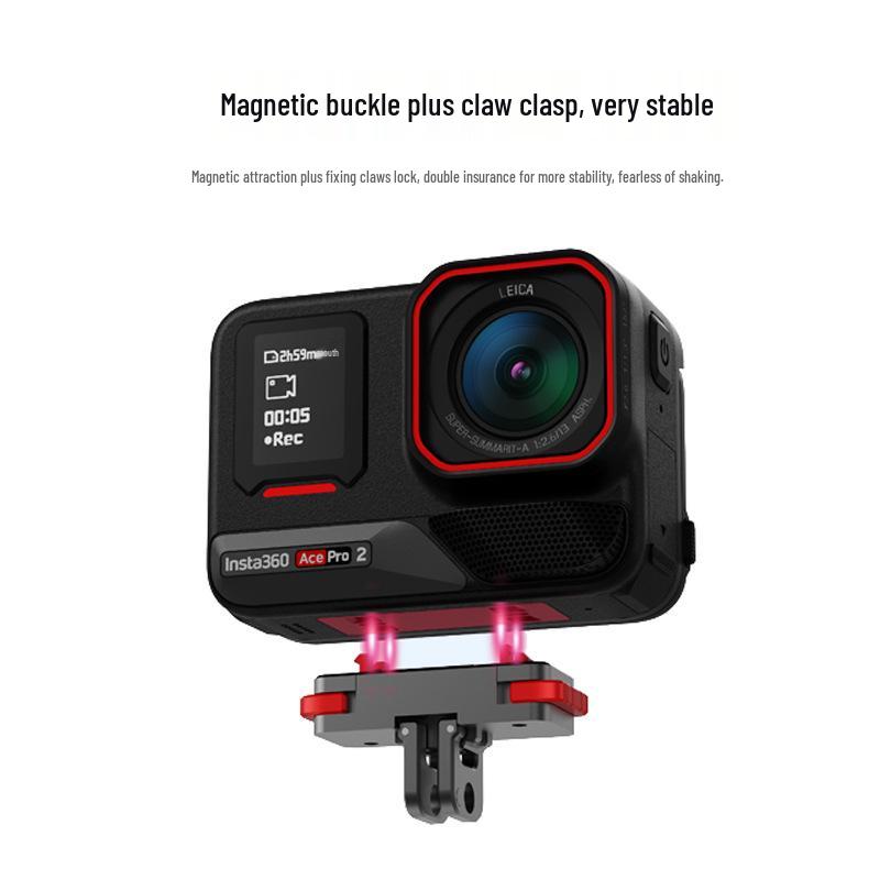 YingShi X5 Magnetic Quick Release Base Set for Panoramic Insta360 Sports Cameras