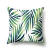 Polyester Pillowcase Nordic Plant Ins Style Flower Print Peach Leather Velvet Pillowcase