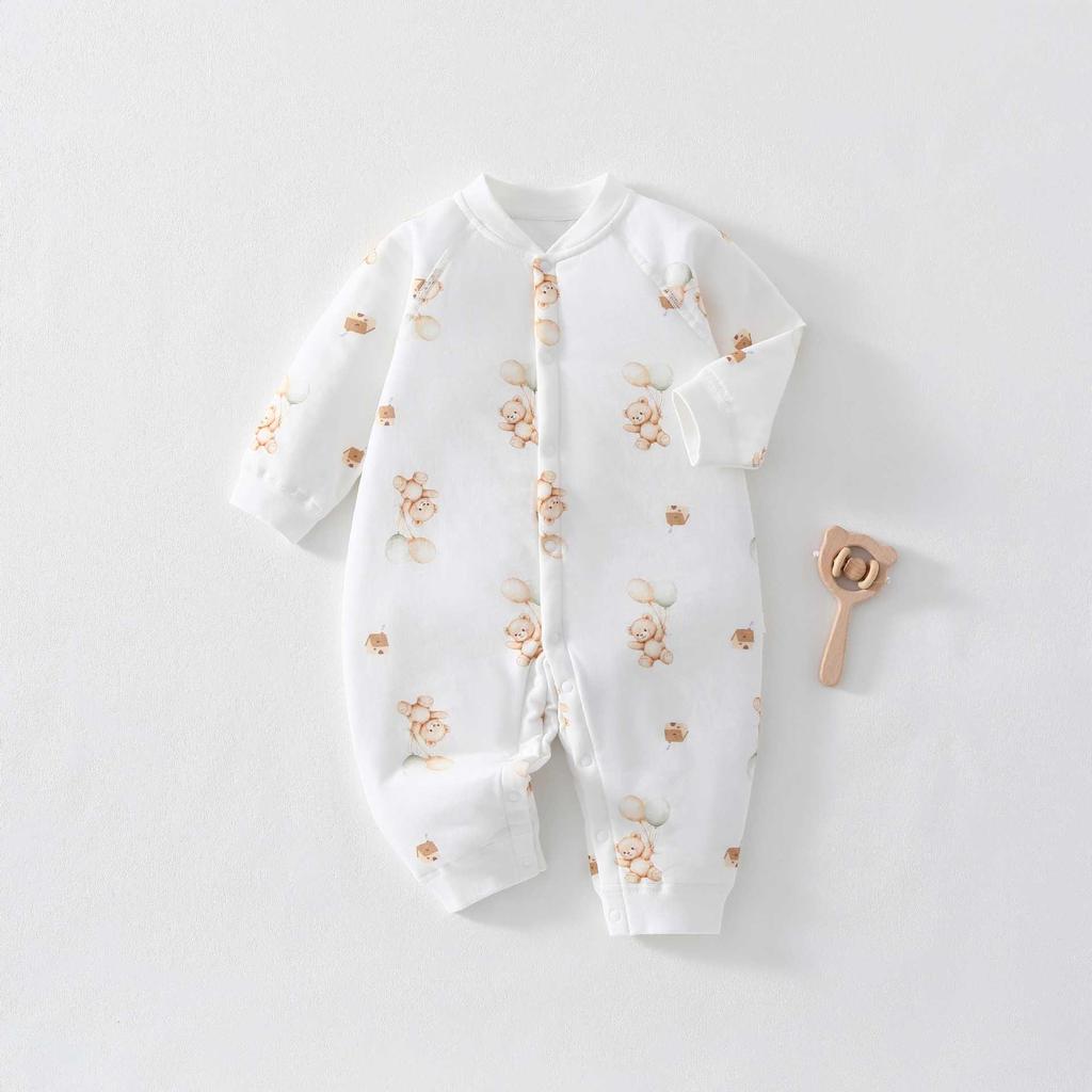 2026 Spring 40g Thin Cotton Long Sleeve Newborn Romper