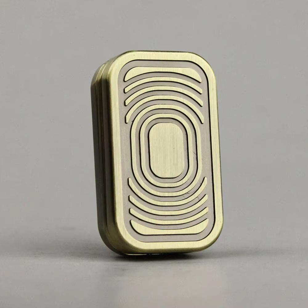 3-Stage Strong Strength Magnetic Push Slider Metal EDC Hand Spinner Fidget Toys Sensory Toys Anxiety Stress Relief Holiday Gifts