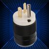 125V US Power Plug Waterproof Industrial Grade 3 Poles Power Plug Connector (20A 125V)