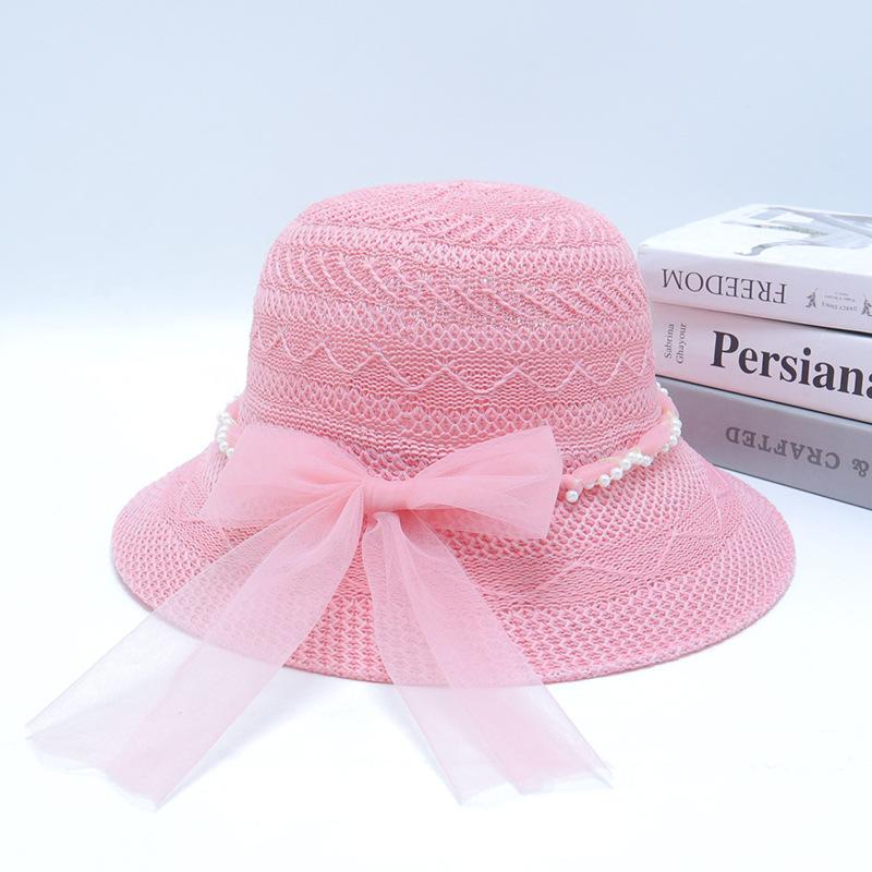 Straw Straw Hat Women's Big Eaves Beach Hat Summer Shading Sun Hat Outdoor Travel Seaside Spring and Autumn Versatile
