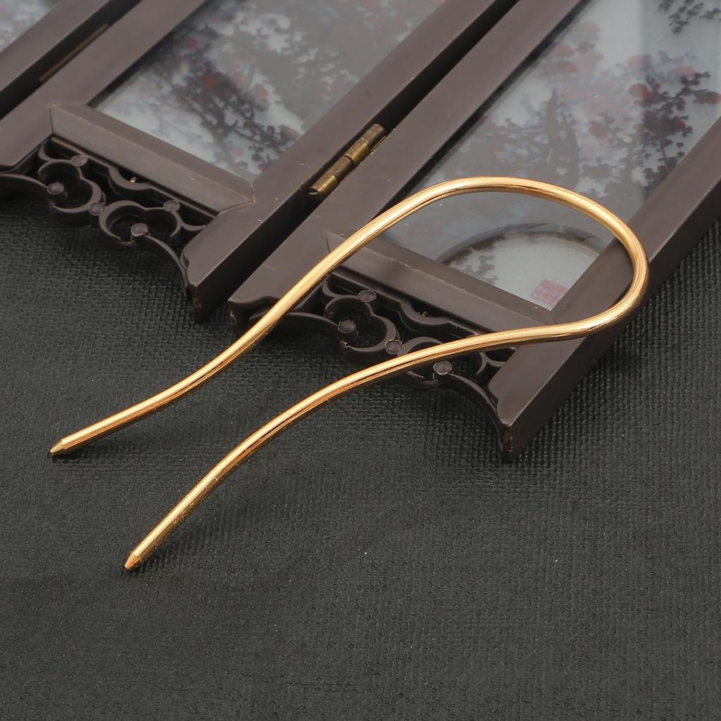 U-Shape Hairpin Base DIY Material for Crafting Hair Jewelry Accessories 1 Pc