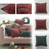 Pillow Plaid Christmas Cases Cushion Cover Bed Sofa Cotton Throw Covers Pillow