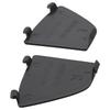 Pair Replacement Tow Hook Cover for Front Bumper Lower Grille Fit For MAZDA 3 2016 2018 OEM Plastic Parts with Part Number