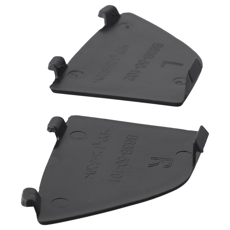 Pair Replacement Tow Hook Cover for Front Bumper Lower Grille Fit For MAZDA 3 2016 2018 OEM Plastic Parts with Part Number