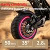 Electric Scooter Boyueda G2 10" Tire 1600W Peak Motor Hydraulic Disc Brake 52V 19Ah NFC Unlock Max Range 60Km LCD Display Black