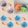Adorable Flip Turtle Plush Toy With Reversible Double-sided Design For Kids