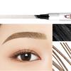 4 Gabelspitzen, flüssiger Augenbrauenstift, wasserfest, langlebig, natürliches Augen-Make-up