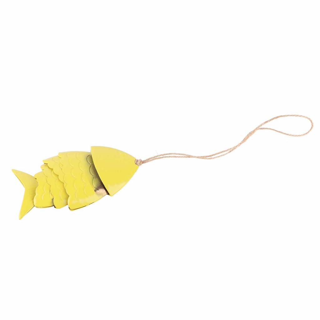 Campanelli Eolici Colorati a Forma di Pesci Koi Artigianato in Metallo Decorazioni da Appendere all'Esterno Sottotetto Campanello Eolico a Forma di Pesce