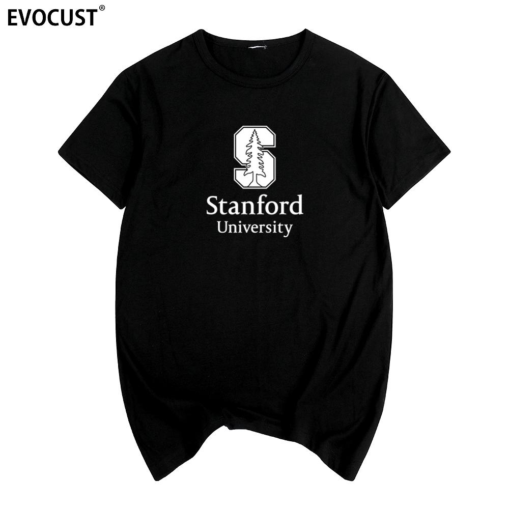 STANFORD UNIVERSITY T-Shirt Baumwolle Herren T-Shirt Neu TEE T-SHIRT Damen