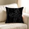Chic Style Luxury Bilng Bling Gothic Cross Personalized Picture Text Home Decorative Pillows Household Gifts 45x45cm