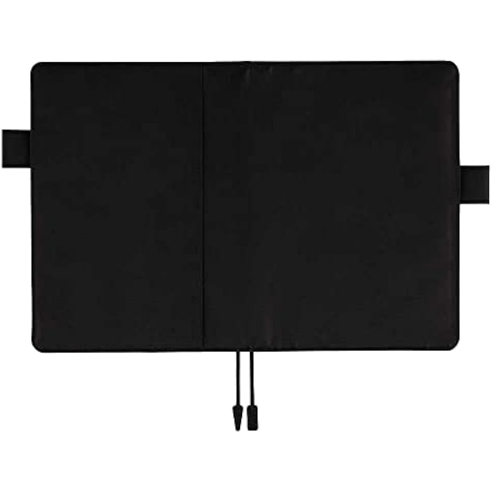 Hobonichi Notebook Cousin (A5) Notebook Cover Colors/Black x Clear Blue