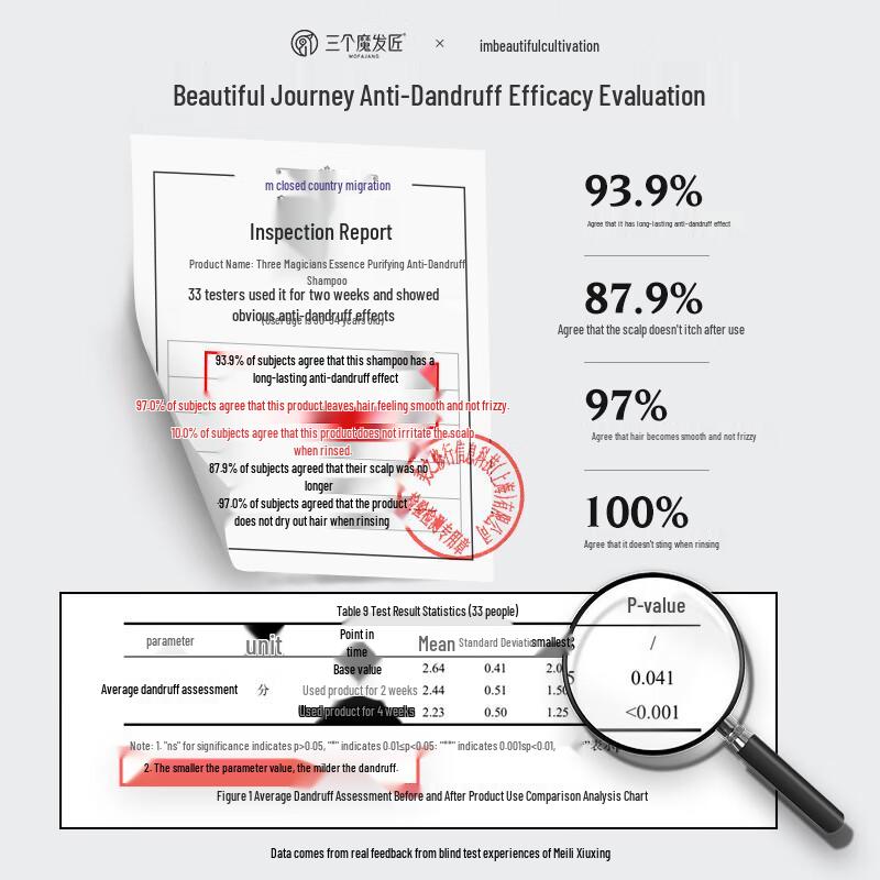Three Hair Stylists Elite Anti-Dandruff Shampoo