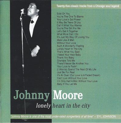 CD JOHNNY MOORE - Einsames Herz in der Stadt GVCD3006 Grapevine 2003 UK Soul/Funk Gebraucht