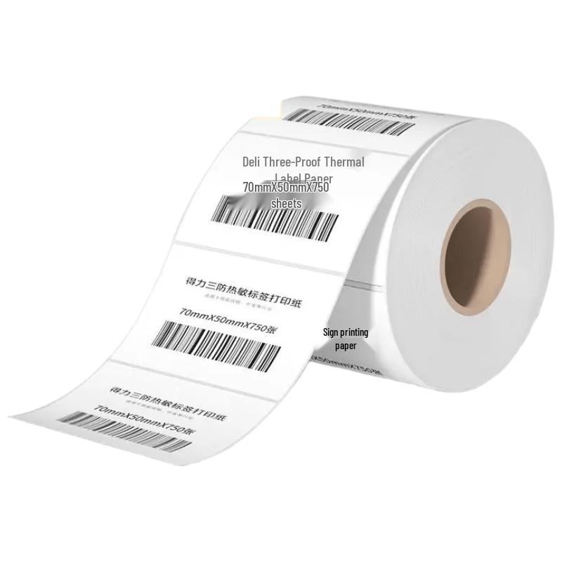 Deli Seine River 1230 Series Three-Proof Thermal Label Paper