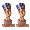 1/2Pcs Ancient Egypt Themed Resin Decorative Figurine Ethnic Fashion Collectibles For Office and Living Room Shelf