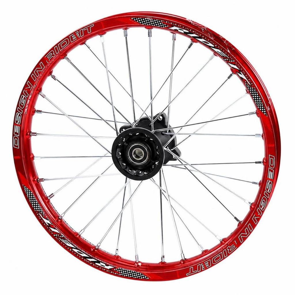 Motorcycle Front Wheel Hub Assembly Glossy for Custom Builds, Riders