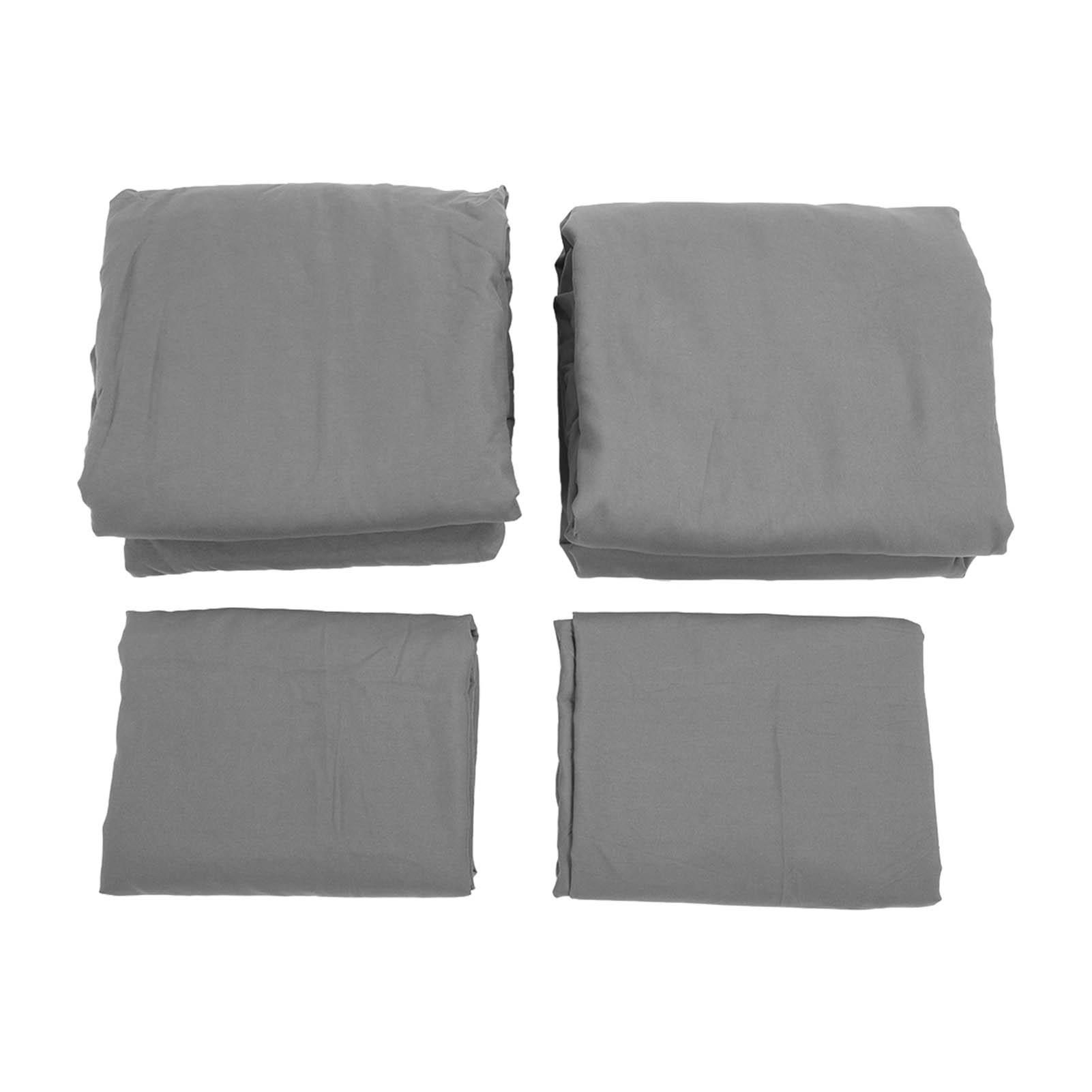 

Комплекты постельного белья простые мягкие удобные химические волокна изысканные простыни для бизнеса темно-серого