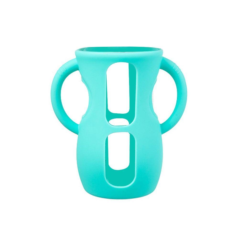 With Handle Silicone Sleeves Anti Breakage Protective Sleeves Baby Bottle Sleeves  Infant Supplies