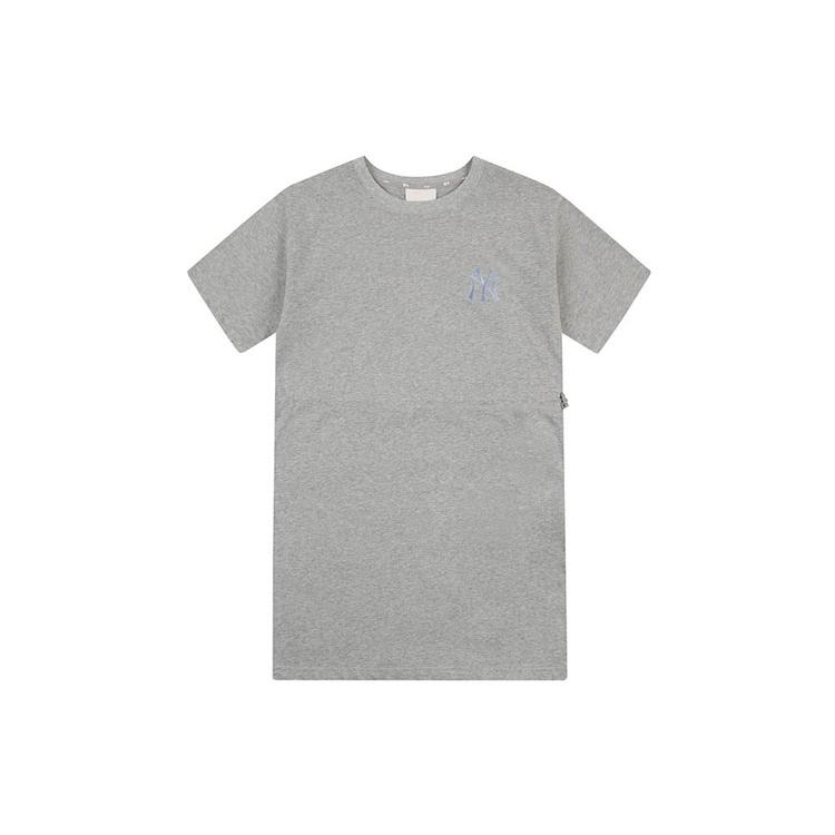 New MLB Short Sleeved Dresses Women's Gray 31OP06131-50M