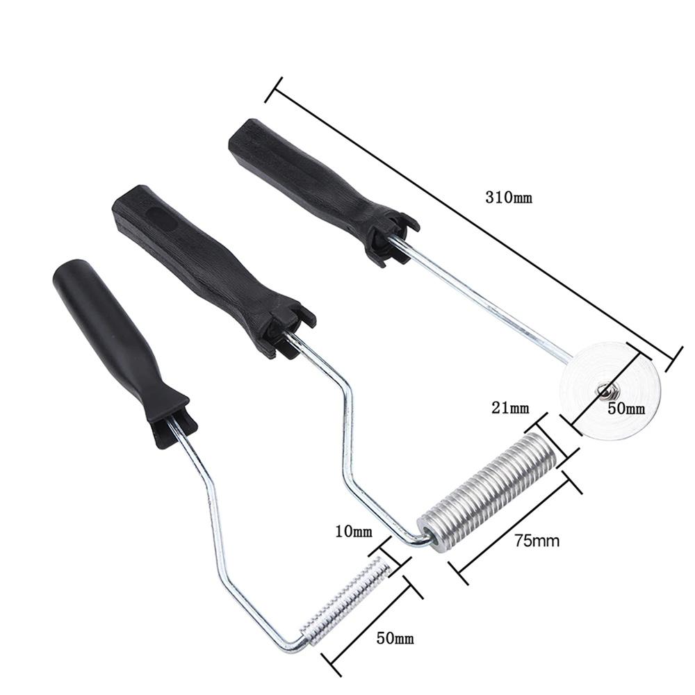 3Pcs Fiberglass Bubble Paddle Laminating Roller Tool Kit For FRP Mould Resin GRP