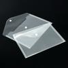 A5 Folder Bag Transparent Plastic Water Resistant File Holder File Paper Office Supplies Documents Protectors