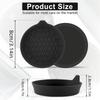 2pcs Car Cup Holder Coasters, Silicone Cup Holder Inserts, Universal Anti-Slip Cup Holders, Auto Parts Interior Trim Men's and Women's Interior Sets