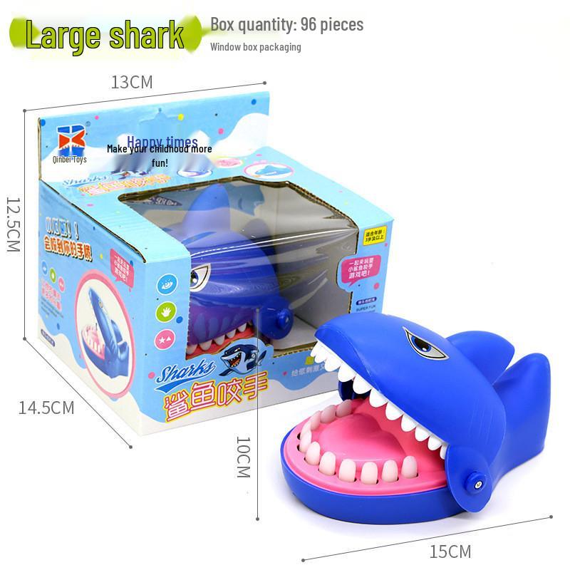 

Жующий крокодил и акула игрушка-прикол для детей и родителей