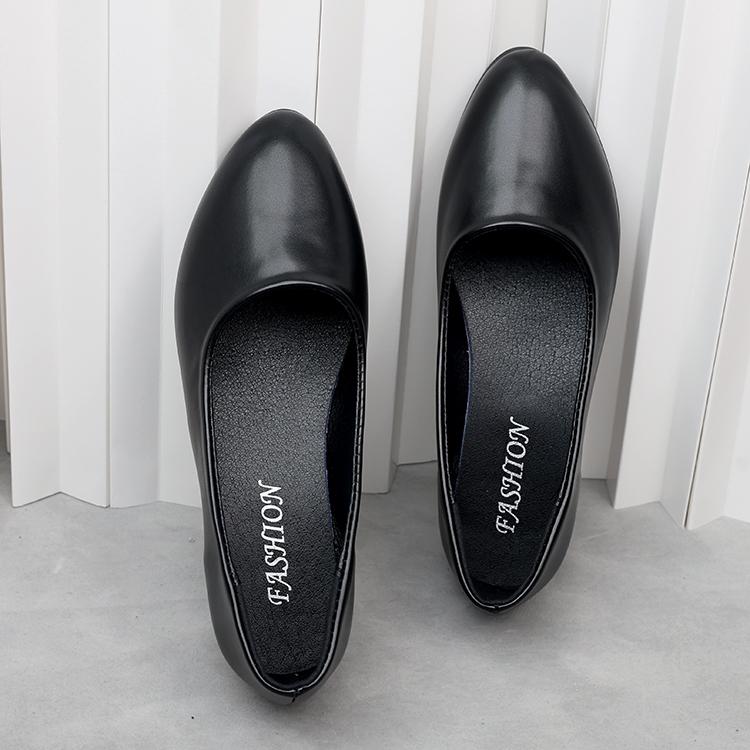 

Женские туфли с круглым носком и неглубокой горловиной, украшенные жемчугом, новые весенние модели, удобные и не душные туфли больших размеров 41