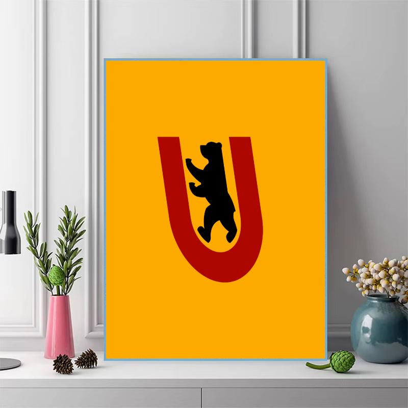 Union Berlin FC Pattern 3pcs 100% Round Full Drill 5D DIY Diamond Painting Embroidery Cross Stitch Rhinestone Décor