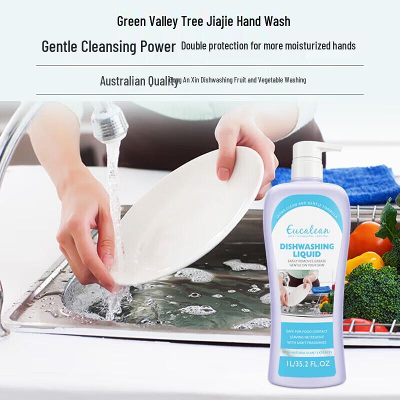 Green Valley Eucalyptus Dish Soap 1L
