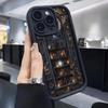 Luminous Step Black Groove iPhone 14-17 Pro Max Protective Case