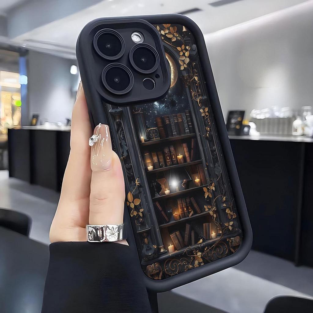 Luminous Step Black Groove iPhone 14-17 Pro Max Protective Case