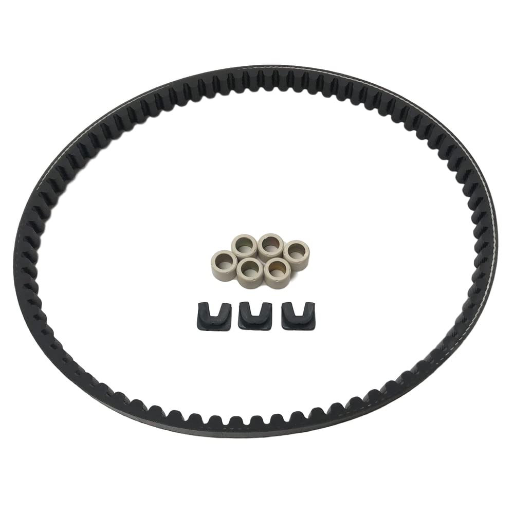 Jog Aprio 4JP Vino 5AU Drive Belt Replacement Set Domestic Slide Piece Weight Roller V-Belt A-BPK-DVRK-206
