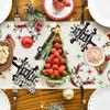 Christmas Vacation Table Runner New Year Xmas Decor Vacation Decorations For Home Party